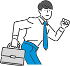 男性社員イラスト